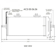 Load image into Gallery viewer, HPEVS Dual AC-34 Brushless Motor Kit - 96V-108V with 2 Curtis 1238SE-7971 Controllers - Motor &amp; Controllers - CanEV Industrial Electric Vehicles and Consumers Parts
